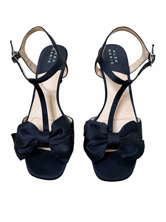 Shoes - Alex Marie Satin New Bow Tie Heels.